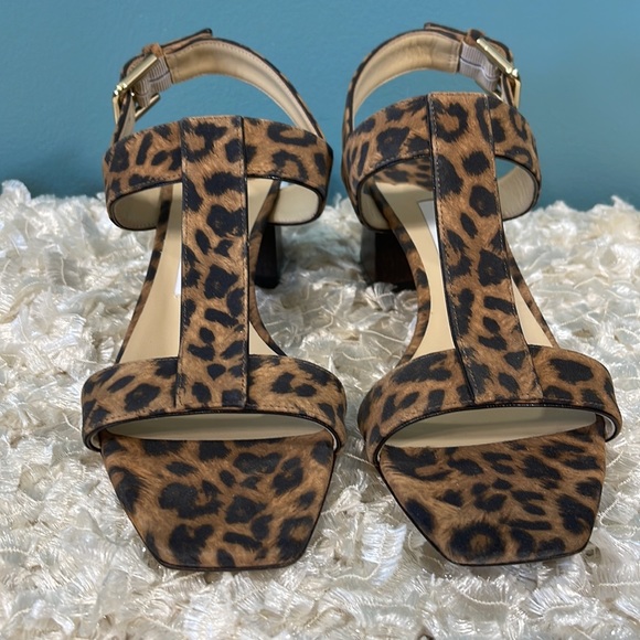 Jimmy Choo Shoes - Jimmy  Choo Jin Leopard Suede Sandals
